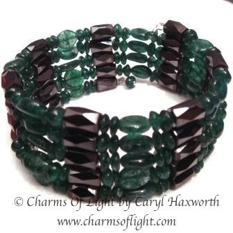 Aventurine Magnetic Wrap Necklace